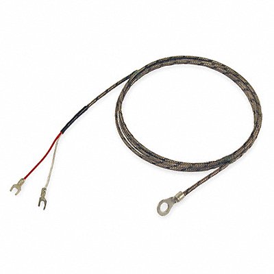 Thermocouple Probe Type J Lead 4 ft L