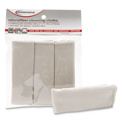 WIPES,CLOTH,MCRFBR,3PK,GY