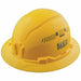 Hard Hat Vented Brim Yellow