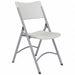 Folding Chair Plastic Gray PK4
