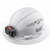 Hard Hat Vented Brim w/Headlamp