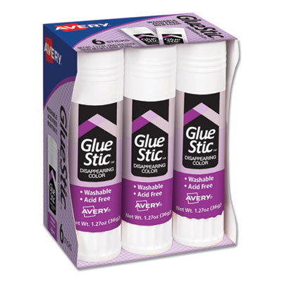 GLUE,STIC,6PK,LG,PP