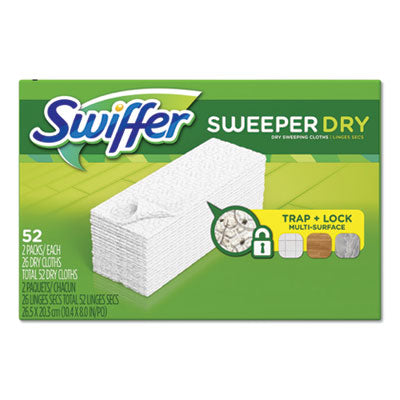 WIPES,SWIFFR,DRY,3PK/52EA