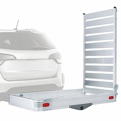 Cargo Carrier Silver Single/Drop Door PR