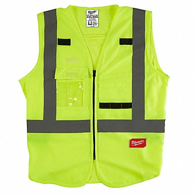 Safety Vest High Visibility Yellow