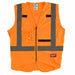 Safety Vest High Visibility Orange