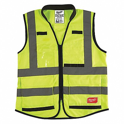 Safety Vest High Visibility Yellow