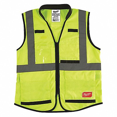 Safety Vest High Visibility Yellow