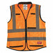 Safety Vest High Visibility Orange