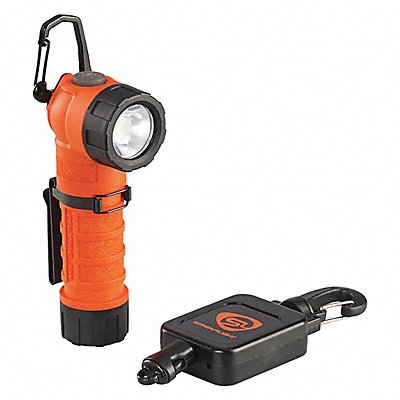 Handheld Flashlight Nylon Orange 500lm