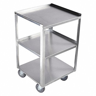 Utility Cart Assembled SS Silver