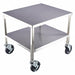 Utility Cart Assembled SS Silver