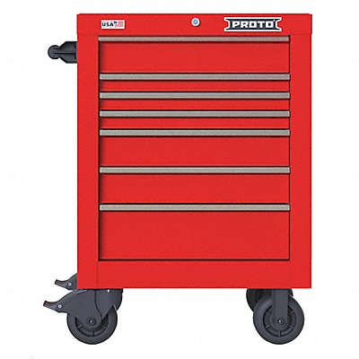 Rolling Tool Cabinet Red Heavy Duty