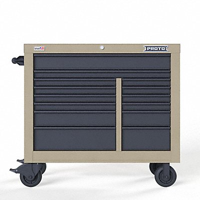 Rolling Tool Cabinet Gray Heavy Duty