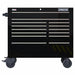 Rolling Tool Cabinet Black Heavy Duty