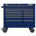 Rolling Tool Cabinet Blue Heavy Duty