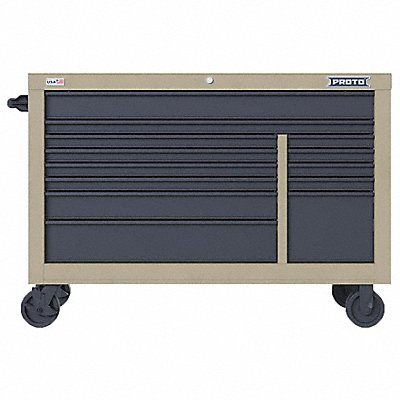 Rolling Tool Cabinet Gray Heavy Duty