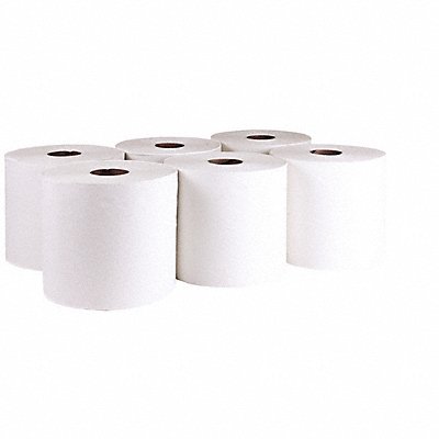 Paper Towel Roll Center Pull White PK6