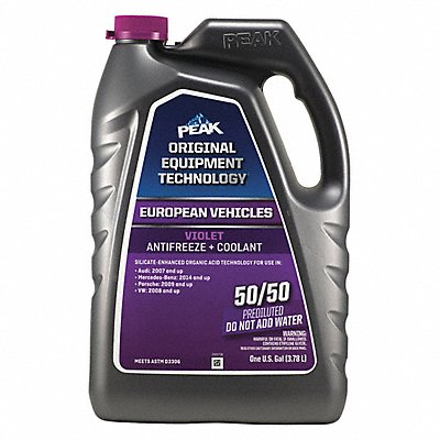 Antifreeze Coolant 1 gal Sz Violet