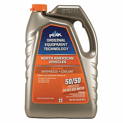 Antifreeze Coolant 1 gal Sz Orange