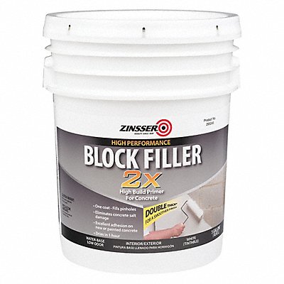 Primer Water Acrylic 5 gal Size White