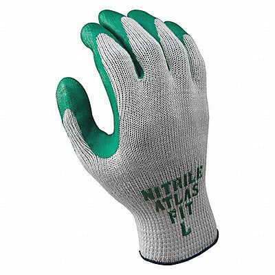 VF Coated Gloves Gr/Grn 8 12R280 PR