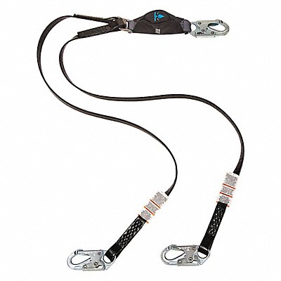 Shock Absorbing Lanyard SS Snap S 6 ft.