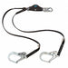 Shock Absorbing Lanyard Twin Leg 6 ft L