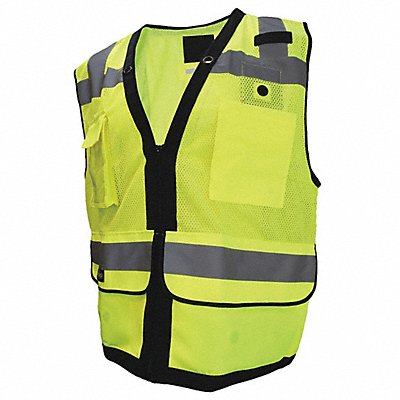 Safety Tether Vest Heavy Duty Green 2X