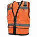 Safety Tether Vest Heavy Duty Orange L