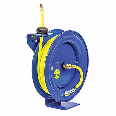 Spring Return Hose Reel 1/2 MNPT 75 ft