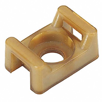 Cable Tie Base Saddle Brown PEEK PK100