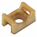 Cable Tie Base Saddle Brown PEEK PK100