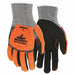 Coated Gloves XL knit Cuff PK12