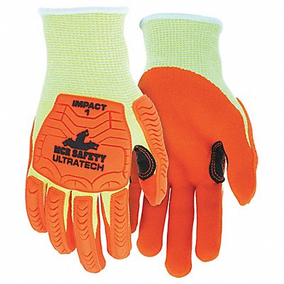 Coated Gloves 2XL knit Cuff PK12