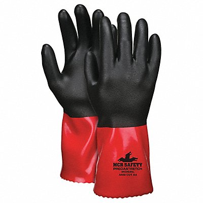 Chemical Resistant Glove S Blck/Red PK12