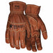 K2762 Leather Gloves Brown M PR