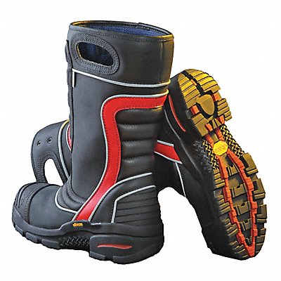 Firefighter Boot Leather 7-1/2 PR