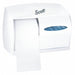 Toilet Paper Dispenser (2) Rolls White