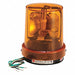 Warning Light Amber LED 5-1/8 D