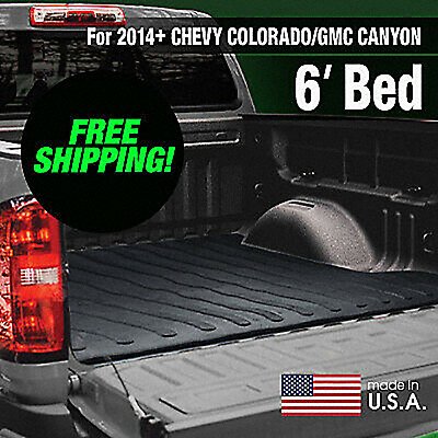 Truck Bed Mat Black Unfinished Rubber