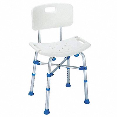 Shower Chair Aluminum 20 in Seat W