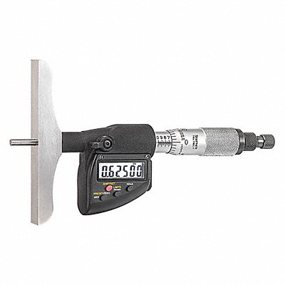 Electronic Digital Micrometer Depth Gage