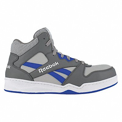 Athletic High-Top Shoe W 8 1/2 Gray