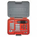 Socket Set 1/4 Drive 25 pcs. 12Point