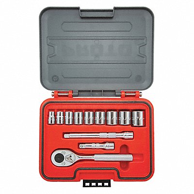 Socket Set 3/8 Drive 12 pcs. 6 Point