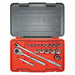 Socket Set 1/2 Drive 18 pcs. 12 Point