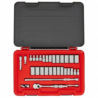 Socket Set 3/8 Drive 32 pcs. SAE/Metric