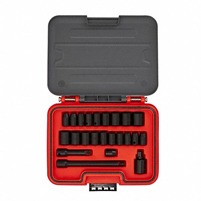 Socket Set 3/8 Drive 23 pcs. SAE/Metric