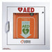 Recessed AED Cabinet White SS Material